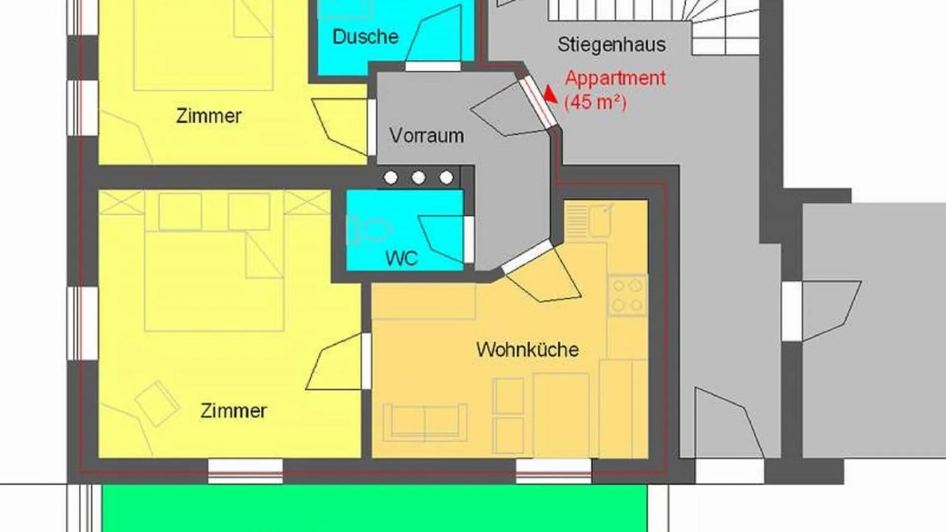 Appartement Stoeckl 萨尔巴赫 0*,